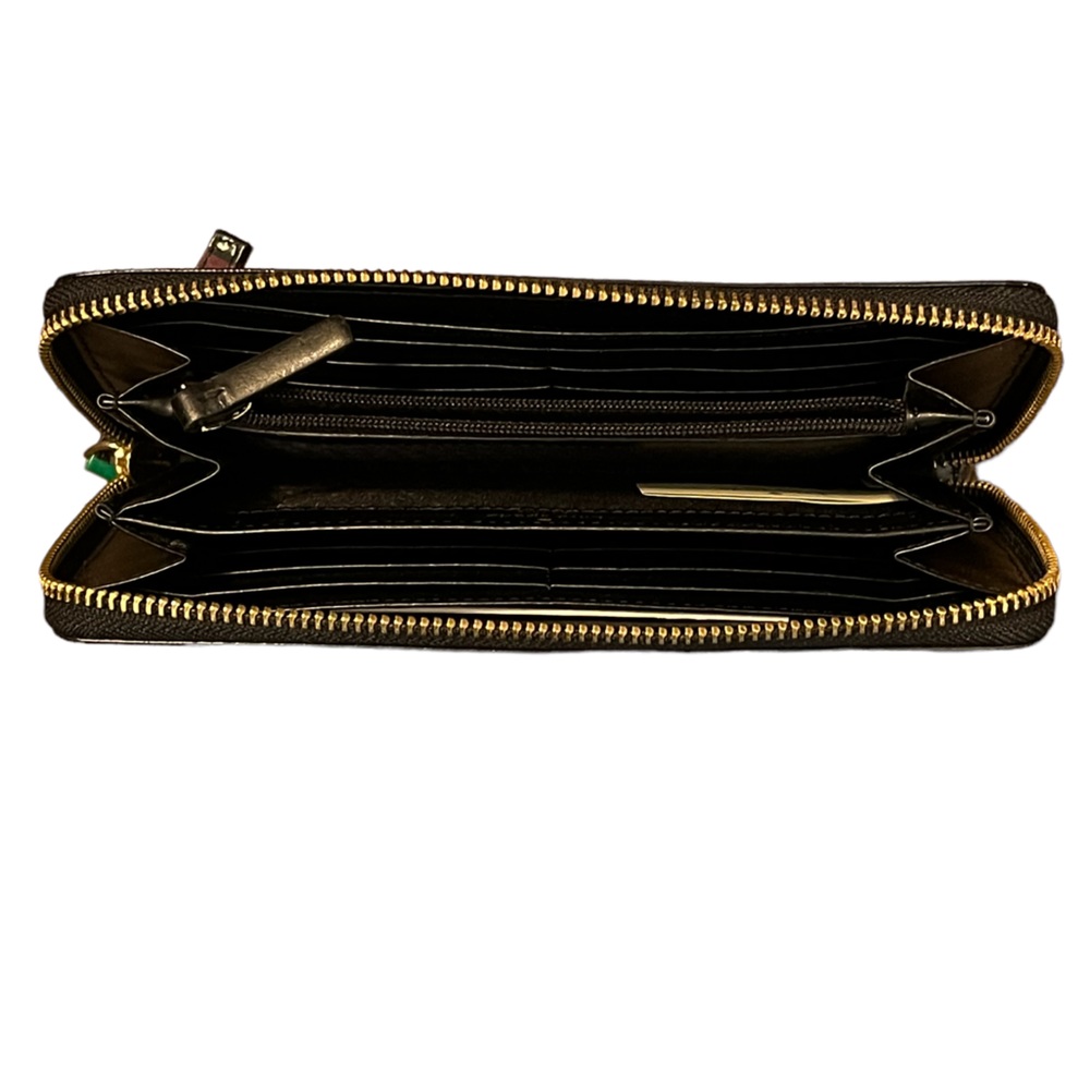 Kate Spade Neda Daycation Multi Party Stripe Zip Around Wallet - Picture 3 of 11